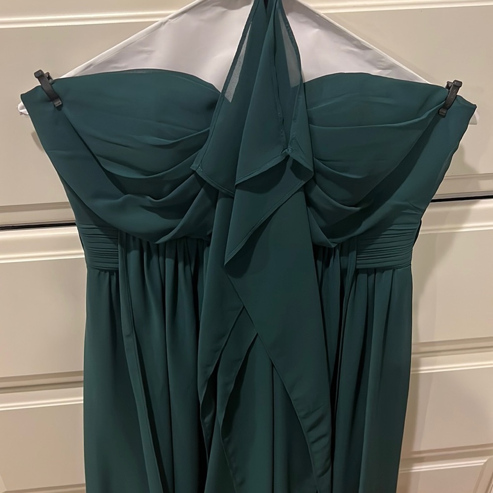 Convertible Dress | Bridesmaid dress hemmed to 5’6’’ (flats) - Picture 6 of 9